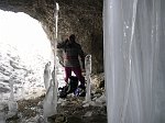 Grotta dei Pagani in Presolana...uno spettaccolo di...ghiaccio! (17 gennaio 09) - FOTOGALLERY